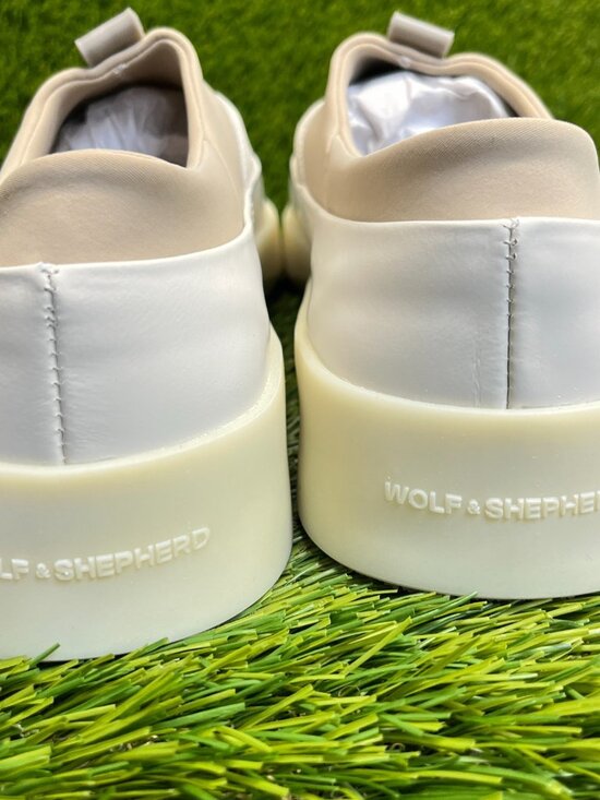 Wolf & Shepherd Cruise Tre Mens Size 12 White Beige Classic Casual Slip-On Shoes main image 4